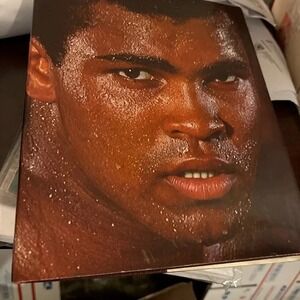 Vintage Muhammad Ali signed book Frazier